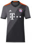 Preview: Adidas FC Bayern Munich jersey 5 Mats Hummels 2016/17 3rd away grey/black men's L