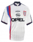 Preview: Adidas FC Bayern Munich jersey 1995/96 Opel white men's S-M/M/L/XL/XXL or kids 176/128 cm