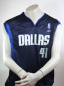 Preview: Reebok Dallas Mavericks jersey 41 Dirk Nowitzki NBA away Mavs swingover blue men's L or XXL/2XL