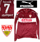Preview: Puma VfB Stuttgart Trikot 7 Martin Harnik 2011/12 Gazi matchworn langarm rot Herren XL