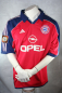 Preview: Adidas FC Bayern München Trikot 13 Paulo Sérgio 2000/01 Opel rot Heim Herren L oder XXL
