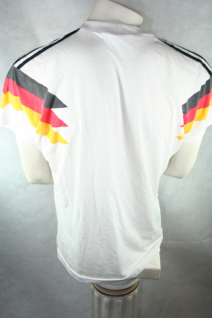 Adidas Germany jersey T-shirt 1990 90 World Cup home white men's L = 192 cm D8