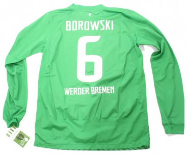 Nike SV Werder Bremen Trikot 6 Tim Borowski 2011/12 Grün heim Herren S-M 176cm
