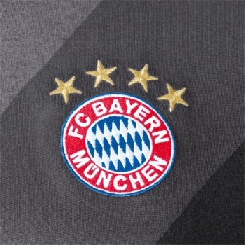 Adidas FC Bayern Munich jersey 5 Mats Hummels 2016/17 3rd away grey/black men's L
