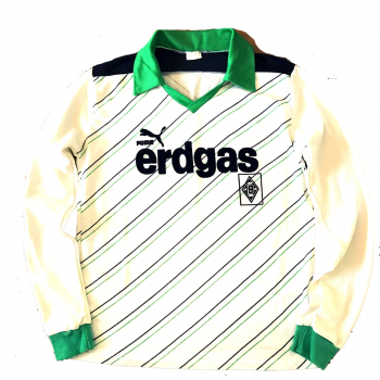 Puma Borussia Mönchengladbach Trikot 1986/87 80er 80's Langarm Erdgas Herren M