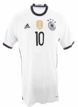 Adidas Germany jersey 10 Lukas Podolski Euro 2016 home white men's XL