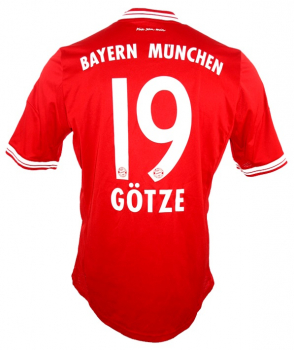 Adidas FC Bayern München Trikot 19 Götze 2013/14 CL Sieg Herren M oder L