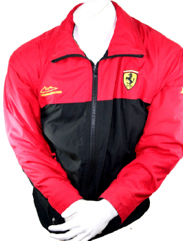 Original Ferrari jacket Michael Schumacher collection black red Formel 1 F1 men's M