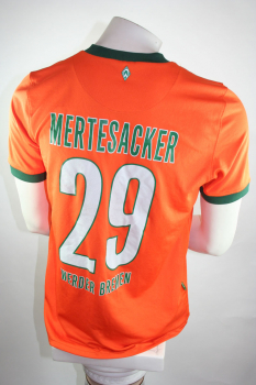 Nike SV Werder Bremen Trikot 29 Per Mertesacker 2009/10 Orange Away Herren M
