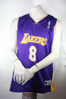 Champion Los Angeles Lakers jersey 8 Kobe Bryant basketball blue NBA men's XXL