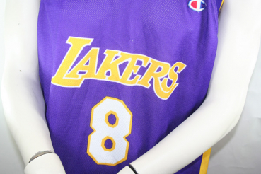 Champion Los Angeles Lakers jersey 8 Kobe Bryant basketball blue NBA men's XXL