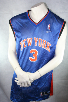 Reebok New York Knicks Jersey 3 Marbury Swingover NBA mens XL