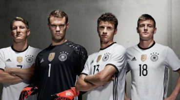 Adidas Germany jersey 10 Lukas Podolski Euro 2016 home white men's XL
