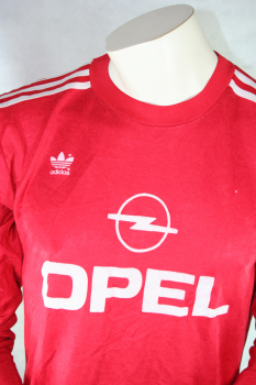 Adidas FC Bayern München Trikot 11 Roland Wohlfarth / Alan McInally 1989/91 rot heim Opel Herren M