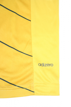 Adidas Columbia jersey 10 James Rodriguez WC 2014 home yellow Adizero men's L