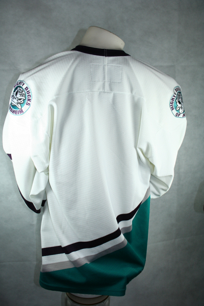 Nike Anaheim Mighty Ducks jersey NHL Walt Disney home white men's S/M/L/XL/XXL