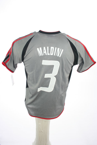 Adidas AC Mailand Trikot 3 Paolo Maldini 2003/04 Meriva Away Herren S-M=176cm (B-Ware)
