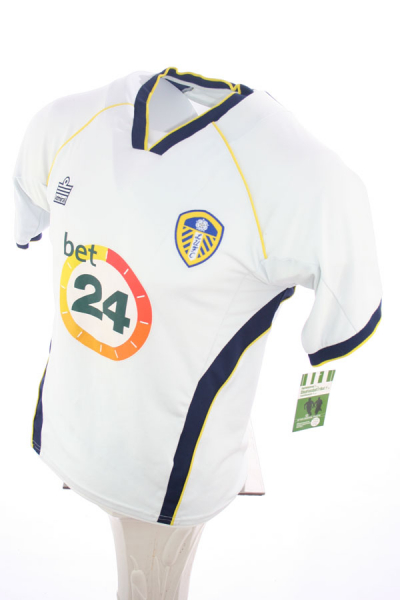 Admiral Leeds United jersey 2006/07 bet24 home white men's S