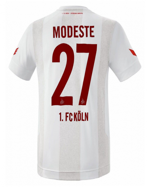 Erima 1.FC Köln/colonia camiseta 27 Anthony Modeste 2016/17 REWE blanco senor M