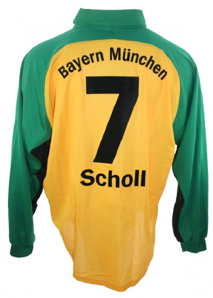 Adidas FC Bayern München Trikot 7 Mehmet Scholl 1997-1999 Grün Opel Neu Herren XL/XXL