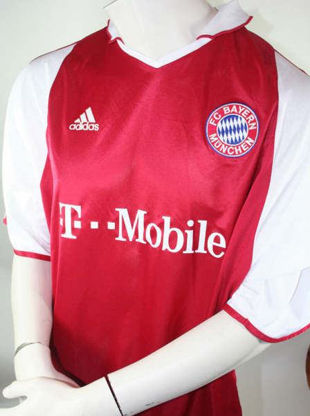 Adidas FC Bayern München Trikot 2003/04 24 Roque Santa Cruz T-Mobile Herren XXL/2XL