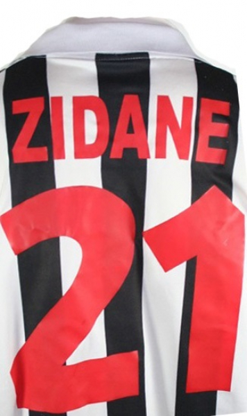Kappa Juventus Turin jersey 21 Zinédine Zidane 1998/2000 Liberta Digitale men's XXL