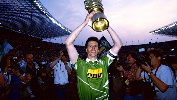 Puma SV Werder Bremen Trikot 11 Wynton Kiwi Rufer 1993/94 grün Dbv Herren M