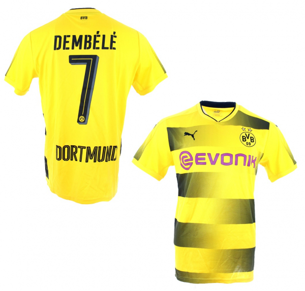 Puma Borussia Dortmund Trikot 7 Ousmane Dembele 2017/18 BVB Evonik Herren L