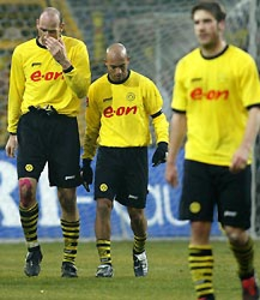 Goool Borussia Dortmund Trikot 17 Dede 2003/04 BVB E-on match worn Herren L