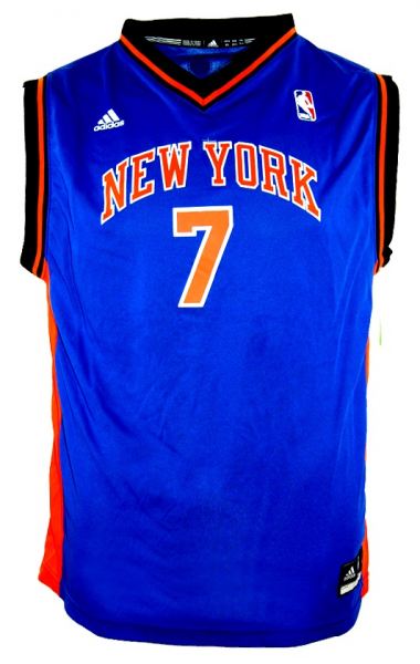 Adidas New York Knicks jersey Home NBA 7 Carmelo Anthony men's XL