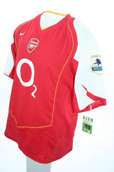 Nike Arsenal London jersey 3 Ashley Cole 2004/05 home red men's 2XL/XXL