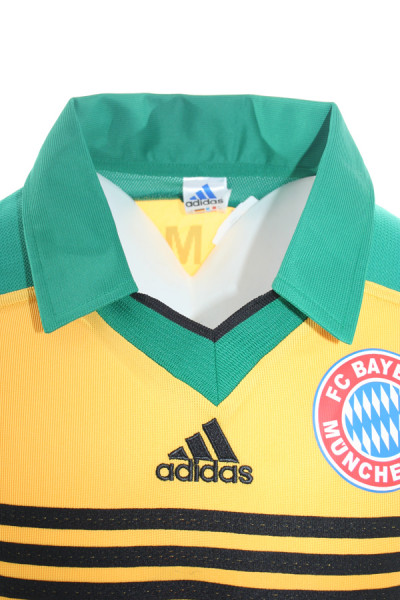Adidas FC Bayern München Trikot 7 Mehmet Scholl 1997-1999 Grün Opel Neu Herren XL/XXL